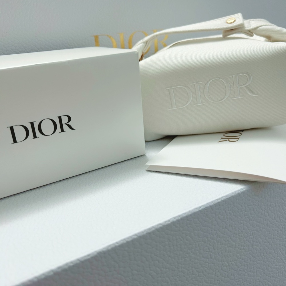 Dior Ivory Cosmetic Pouch authentic